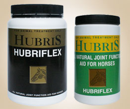 Shot of Hubriflex 907 gram and 500 gram packaging